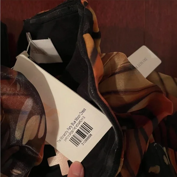 Selkie Blue Moon Monarch Mini Dress NWT - Picture 4 of 5